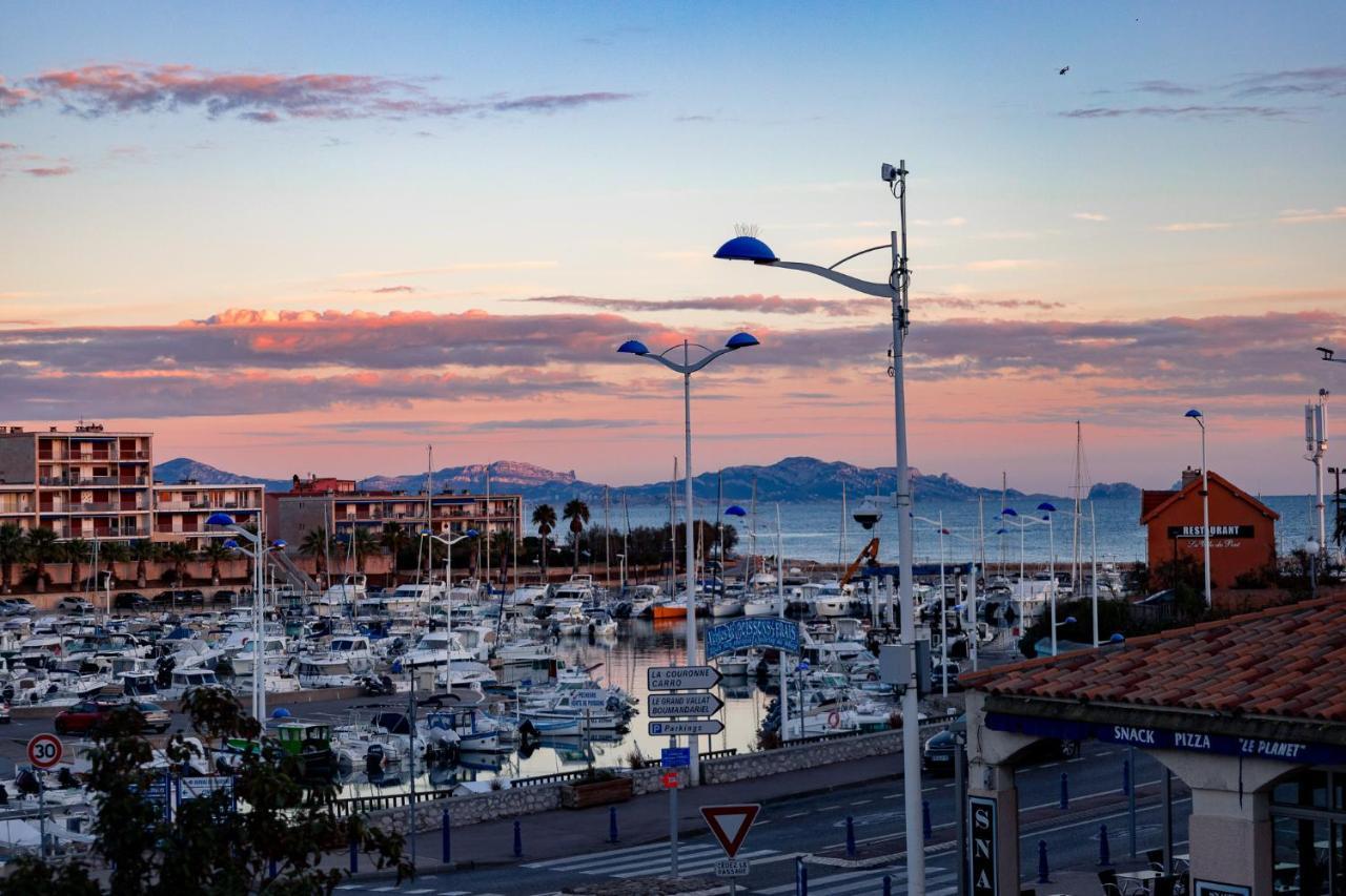 Terrasse Vue Mer Et Port, Hyper Centre Sausset-les-Pins Exterior foto